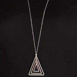 TRI Harder Gold & Silver Necklace Set